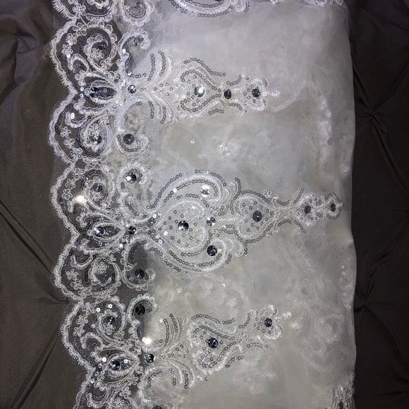 Cathedral veil white - Picture 6 of 7